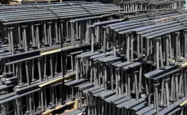 Punching Shear Resistors and Shear Stud Rails Assembly for Concrete Slabs