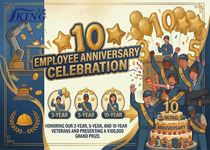 China IKING Staff Anniversary & Corporate Event: Honoring 3, 5, and 10-Year
