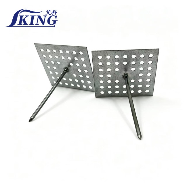 IKING Galvanized Steel Perforated Insulation Pins